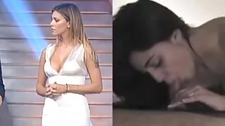 Лесбиян оролцож, Түүний найз, найз залуу нь gangbang бий